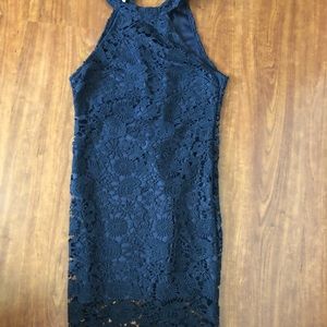 Small lace dress! True to size, except it was long
